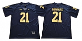 Michigan Wolverines 21 Desmond Howard Navy College Football Jersey,baseball caps,new era cap wholesale,wholesale hats